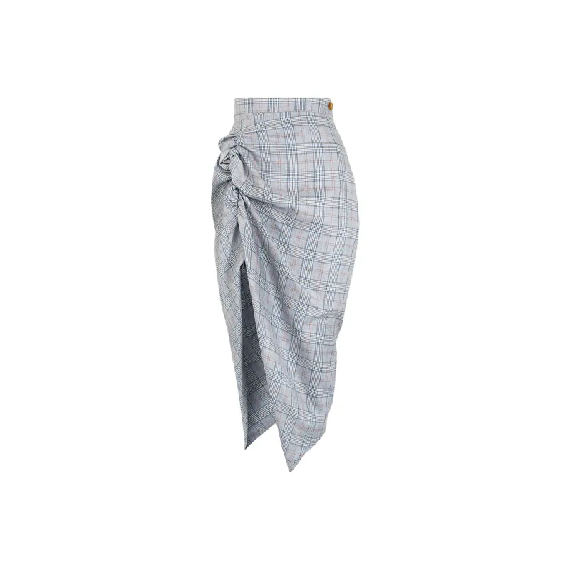 Vivienne Westwood Side Panther Midi Skirt-0