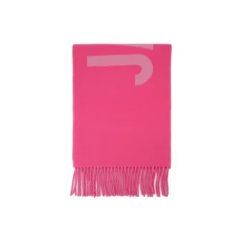 Jacquemus Knit Scarves Unisex Pink