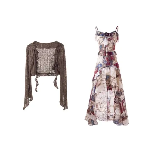 AFGGD Two Piece Skirt Sets Women's