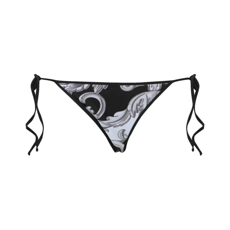 VERSACE Baroque Pattern Bikini Buttom-0