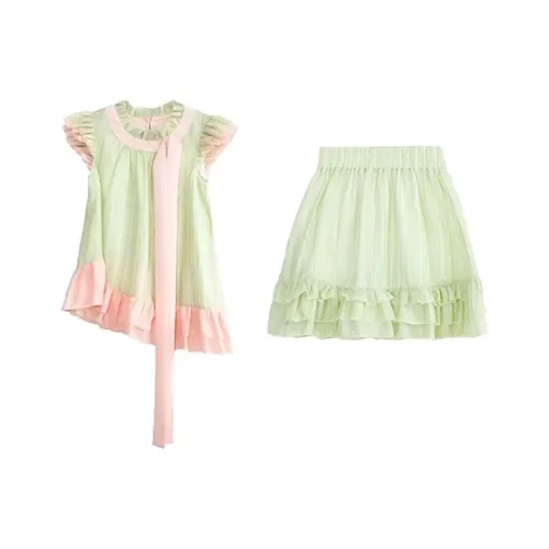 Lookinto Two Piece Skirt Sets Women's