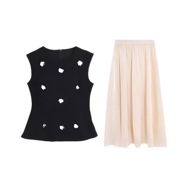 ABBY GODDESS Two Piece Skirt Sets Women's-0