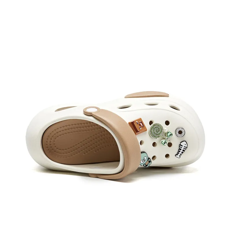 La Chapelle Clogs Women's Brown-3