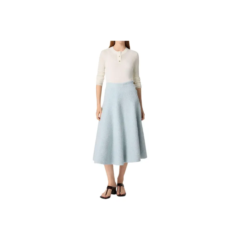 Bottega Veneta A Line Midi Skirt-0