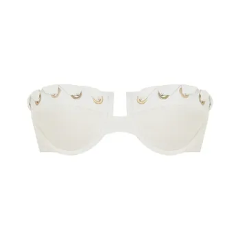 Zimmermann SS24 Bikini Women's Ivory White