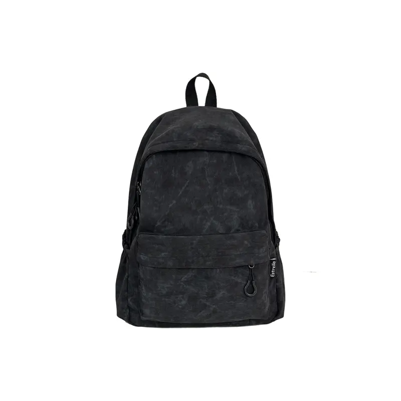 WICKBUEN Nylon Backpack Unisex Burgundy/Black/Green/Blue-3