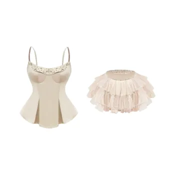 FLIM Two Piece Skirt Sets Women's