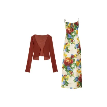 PAZZO Two Piece Skirt Sets Women's