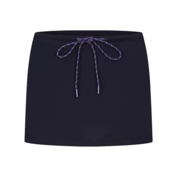 URBAN REVIVO Casual Short Skirts Women's Ink Blue