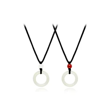 I&YOU White Jade Bodhi Necklaces Unisex