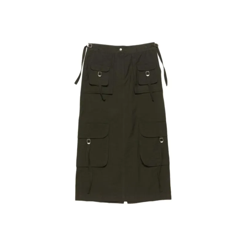 Acne Studios Cargo Midi Skirt-0
