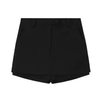 Rest&Recreation LOW RISE BUTTON SKORT Casual Short Skirts Women's Black