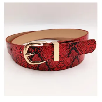 YUZHAOLIN PU Leather Belts Unisex 3.5cm