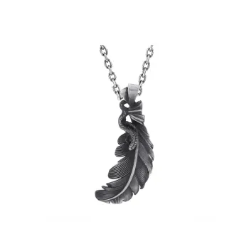 Silver Art 999 Fine Silver Sterling Silver Necklaces Men's