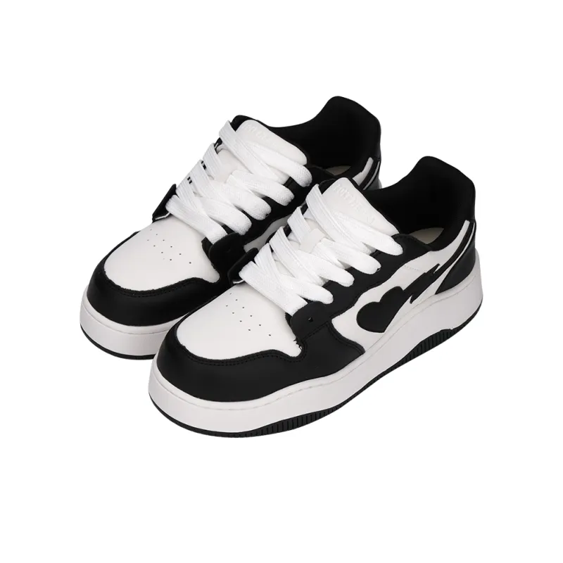 BOLTHEAR x AND U Anti Slip And Wear Resistant Height Increasing Low Top Skateboard Shoes Unisex-9
