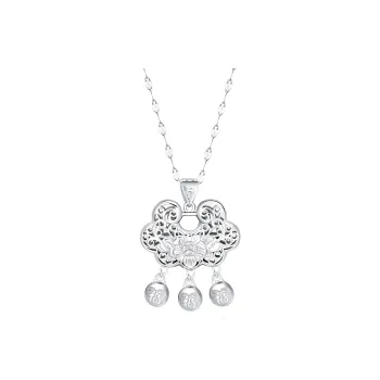 Bear Silversmith High Content Sterling Silver Sterling Silver Necklace Women's