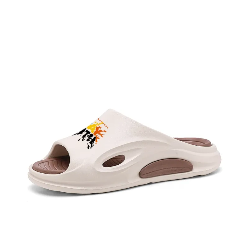 Colorful Creations EVA Cut Out Slip Resistant Abrasion Resistant Odor Resistant Quiet Slide Slippers Unisex-26