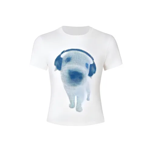 SISC T Shirts Women's White