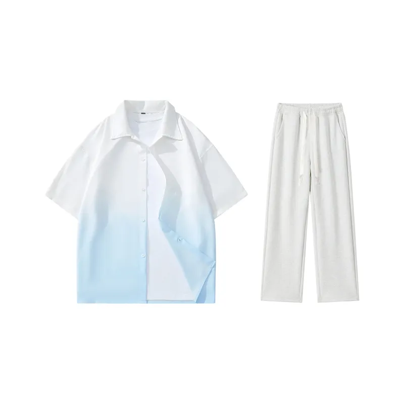LA'T.WEEKEND Shirt Matching Set Unisex-80