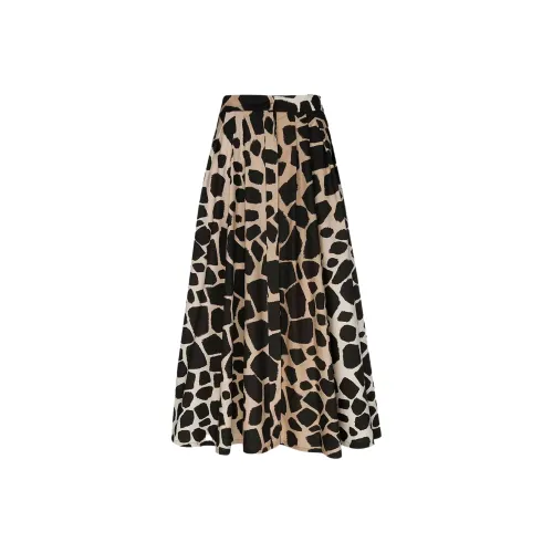 MaxMara Studio Nichols Collection FW24 Casual Long Skirt Women's Black