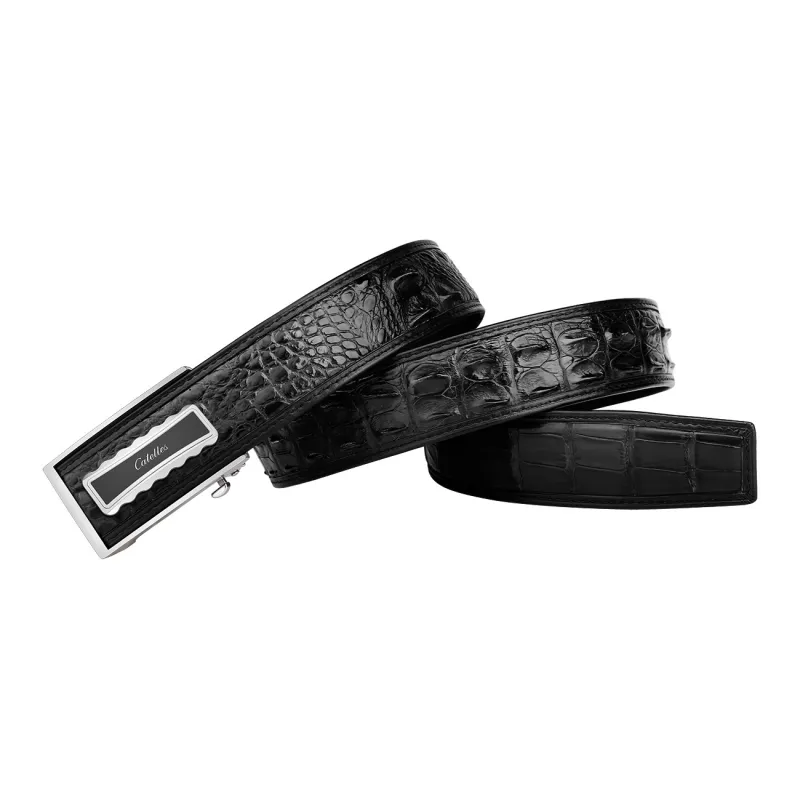 CATELLES Crocodile Leather Belts Men's 3.5cm/3.8cm-3
