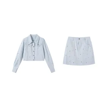 Udon House Two Piece Skirt Sets Women's