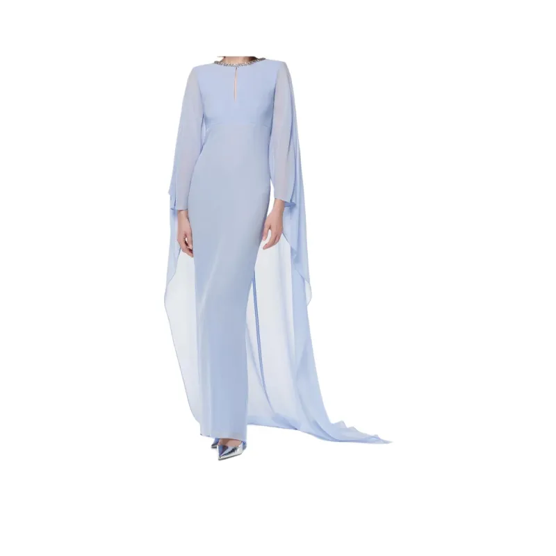 ROLAND MOURET Evening Dress Women's Blue-0