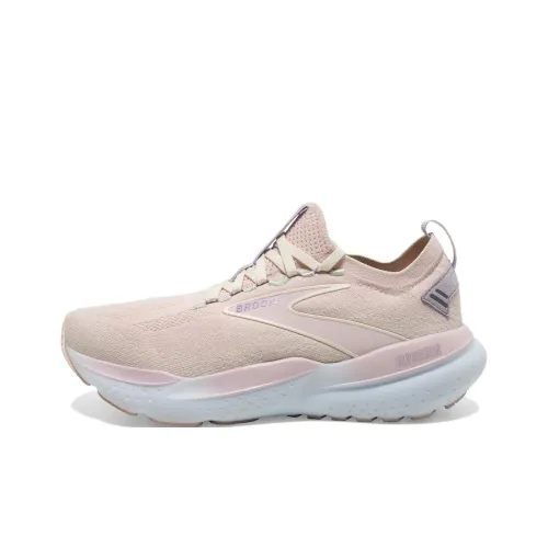 Brooks Anti Slip Wear Resistant Low Top Running Shoes Women's Pink