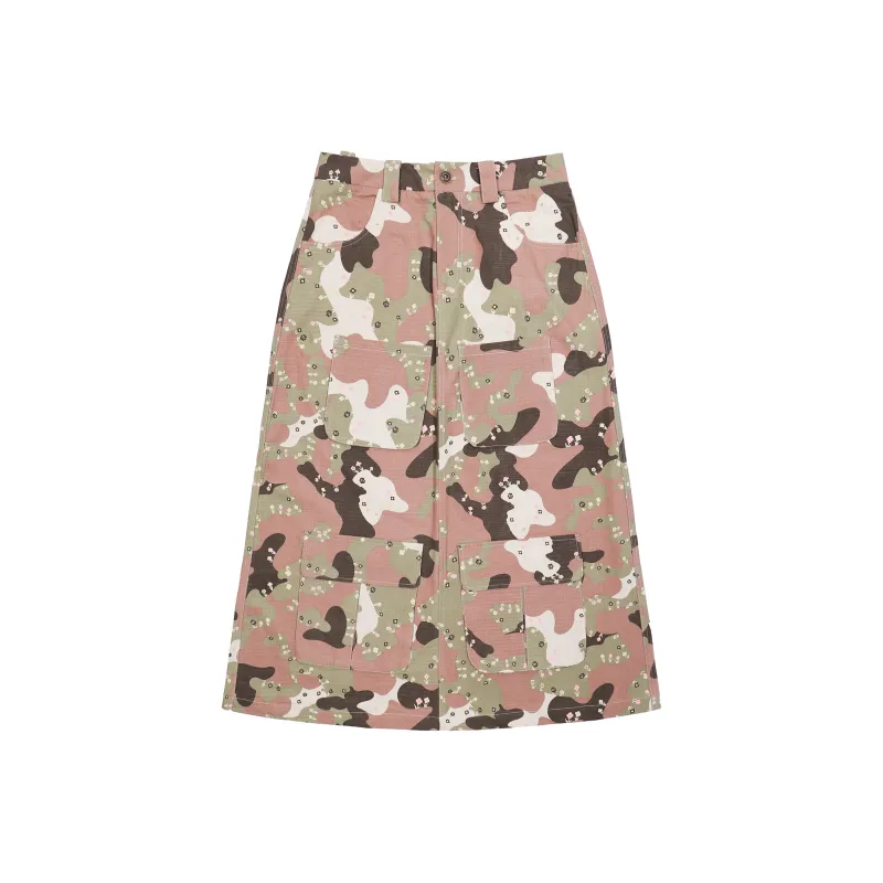 Madgood Casual Long Skirts Women's Pink-0