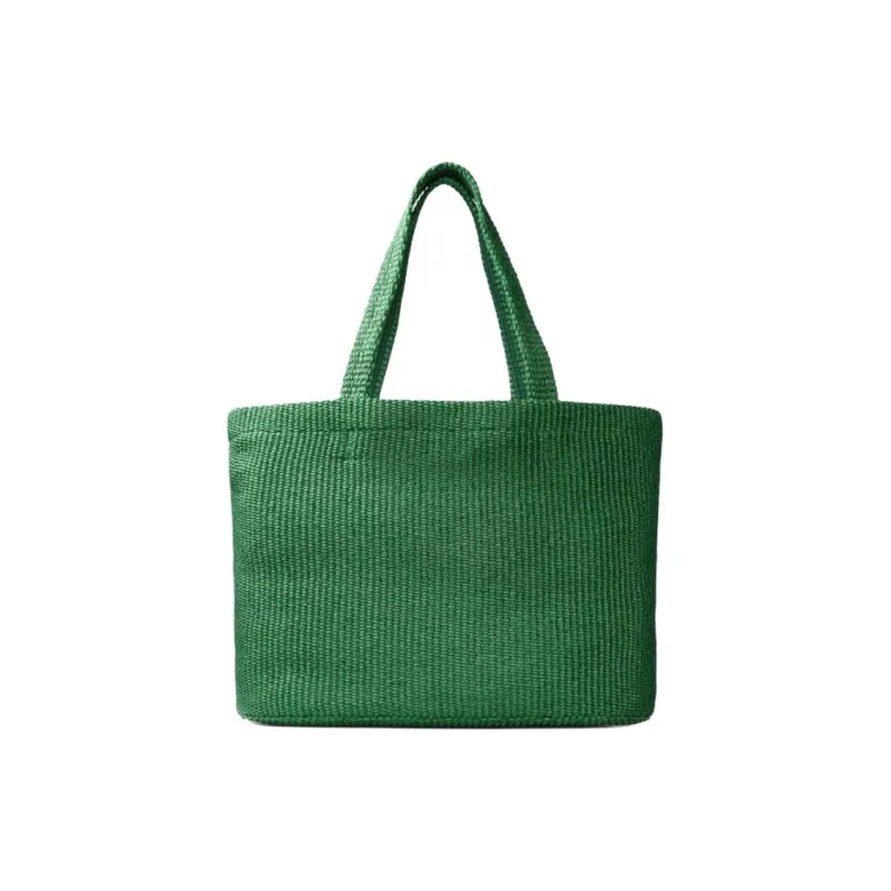 Jimmy Choo Raffia Tote Bag, Shopping Bag, Shoulder Bag Women's Green-2