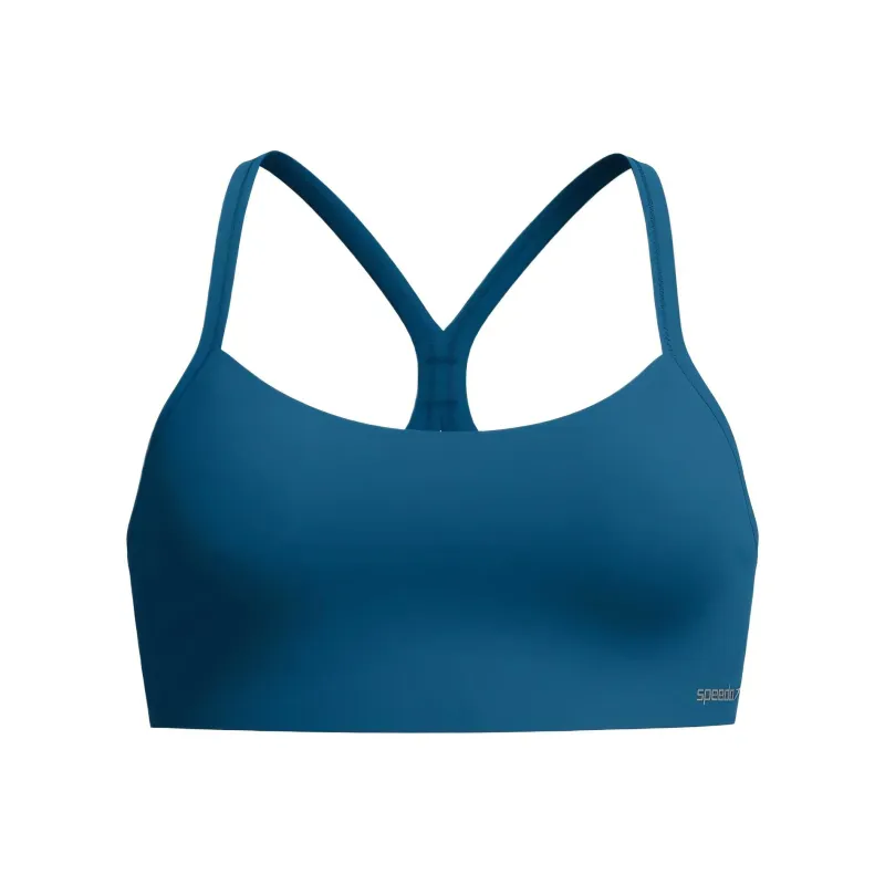 Speedo SolidRacerbackBikiniTopDark Bikini Women's Dark Blue-0