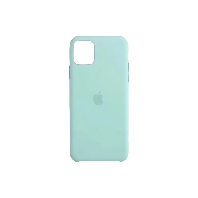 Apple Silicone Material Minimalist Style Solid Color Phone Cases Compatibility IPhone11 Pro Solid Color-12
