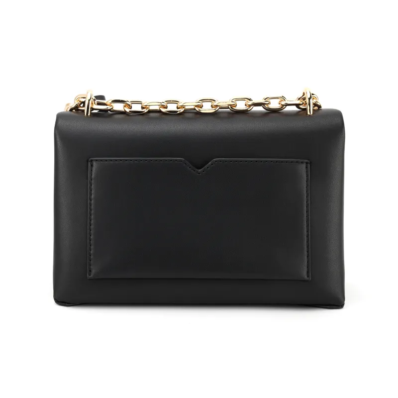 MICHAEL KORS Cece Polyurethane With Cotton And Polyester Crossbody Bag Shoulder Bag Medium Size Women's Black-2