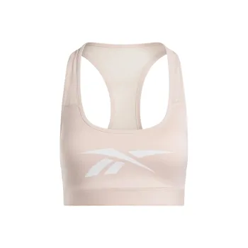 Reebok Lux Vector Racer Sports Bra Sports Underwear Women's Pink
