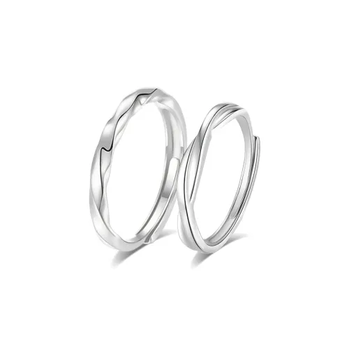 MISS TOOYA S999 Fine Silver Rings Unisex
