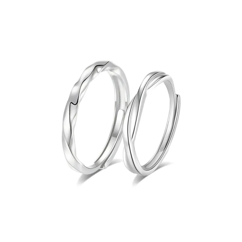 MISS TOOYA S999 Fine Silver Rings Unisex-0