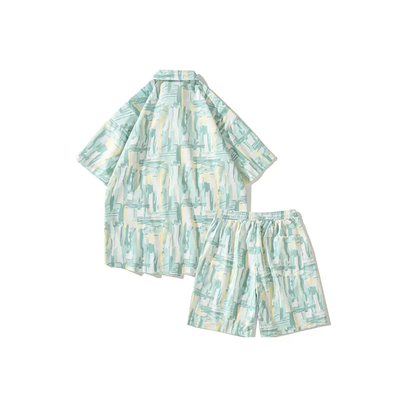 Fakeyoung Shirt Matching Set Unisex-13