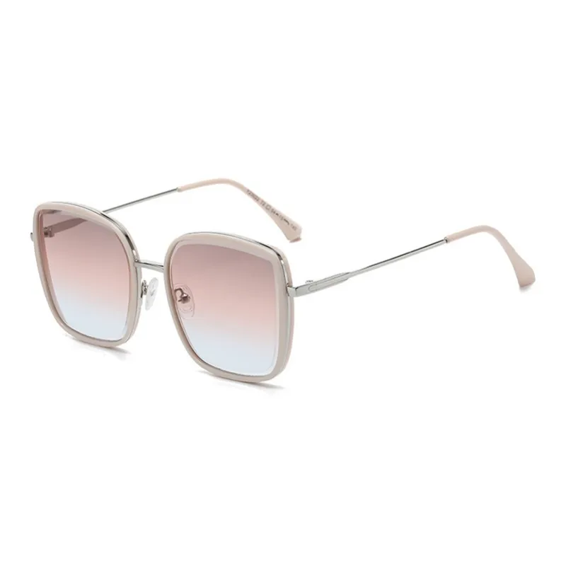 YUZHAOLIN TR/Memory Plastic Metal Square Sunglasses Unisex-2