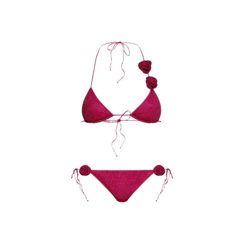 Oséree Metallic Finish Bikini Set
