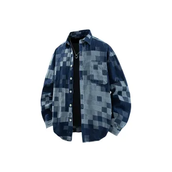COPICVEN Jackets Unisex Blue