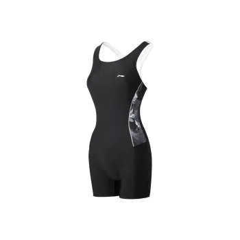 LiNing One-piece Swimsuit Women's Black