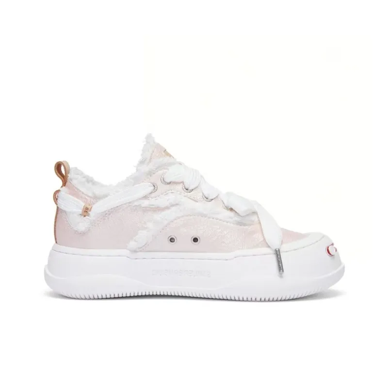 SMILEREPUBLIC Laugh Series Slip Resistant And Abrasion Resistant Coverage Low Top Canvas Shoes Unisex-1
