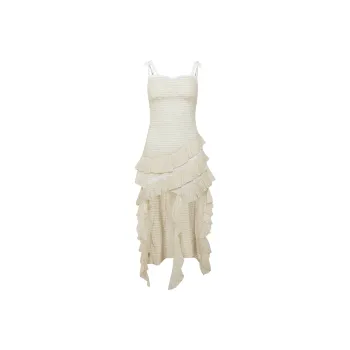 FPMZ Slip Dresses Women's Beige Yellow