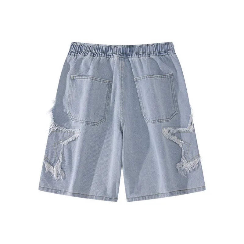SCHEPPERHEYN Denim Shorts Unisex-1