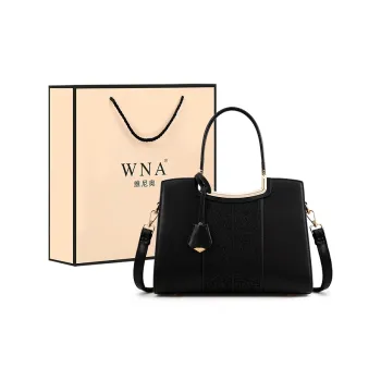 Vigno Synthetic Leather Shoulder Bag, Crossbody Bag, Handbag Women's Black