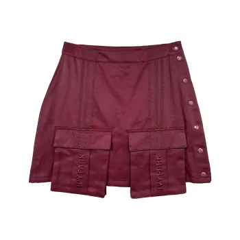 Adidas Ivy Park Skirt Maroon