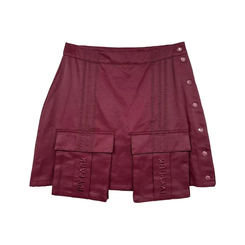 Adidas Ivy Park Skirt Maroon-0