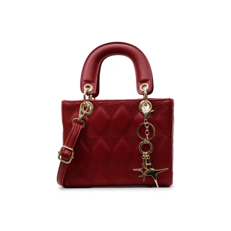 Miss Angel PU Crossbody One Shoulder Handbag Women's Multicolor-18