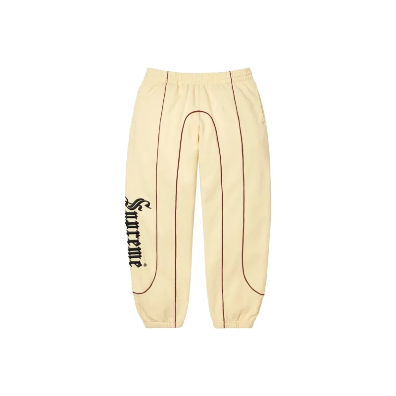 Supreme Curve Piping Track Pants-2