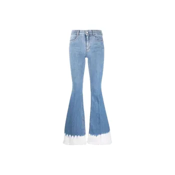 Stella McCartney Tie Dyed Flared Jeans